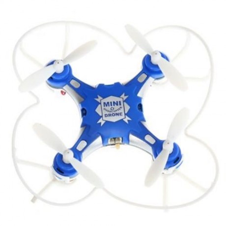 SBEGO - 124 2.4G 4CH 6-AXIS GYRO RTF REMOTE CONTROL POCKET QUADCOPTER AIRCRAFT TOY (BLUE)
