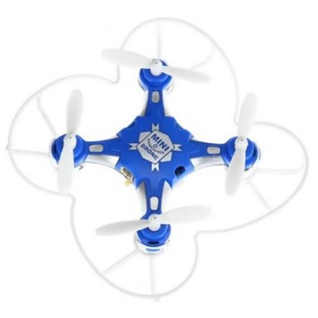 SBEGO - 124 2.4G 4CH 6-AXIS GYRO RTF REMOTE CONTROL POCKET QUADCOPTER AIRCRAFT TOY (BLUE)