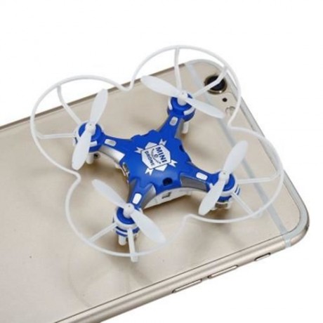 SBEGO - 124 2.4G 4CH 6-AXIS GYRO RTF REMOTE CONTROL POCKET QUADCOPTER AIRCRAFT TOY (BLUE)