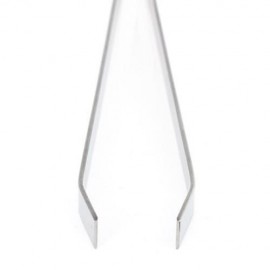 HARMLESS FISH BONE TWEEZERS PINCERS CLIP NIP HAIR REMOVAL (SILVER)