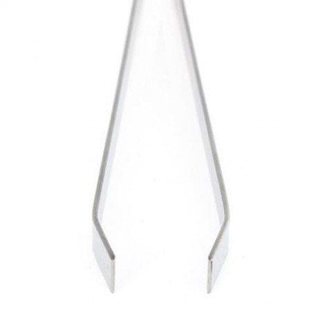 HARMLESS FISH BONE TWEEZERS PINCERS CLIP NIP HAIR REMOVAL (SILVER)