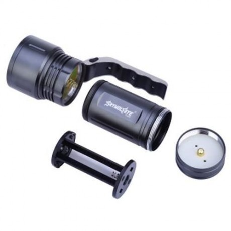 SKYWOLFEYE E688 SEARCHLIGHT CREE XPE LED 3W 500LM TORCH 3-MODE FLASHLIGHT (SILVER GRAY)