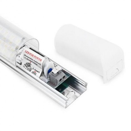 8W LED INTEGRATED COB TUBE LIGHT WITH 120 LEDS (WARM WHITE LIGHT)