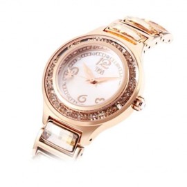 PRINCESS BUTTERFLY HL591 FEMALE QUARTZ WATCH SOLID DIAMOND MIRROR ARTIFICIAL RHINESTONE ST