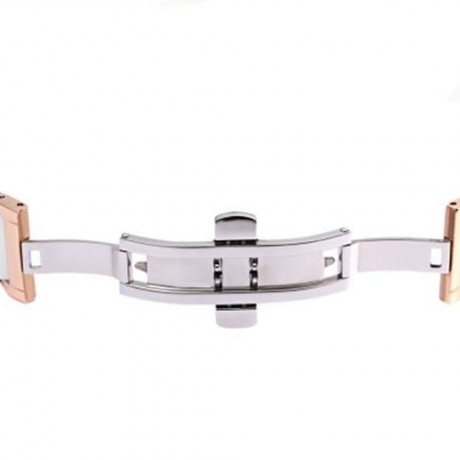 PRINCESS BUTTERFLY HL593 WOMEN QUARTZ WATCH REVOLVING ARTIFICIAL RHINESTONE LEOPARD DIAL C