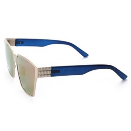 OVERSIZE UNISEX COLOR COATED SQUARE FRAME SUNGLASSES (#2)