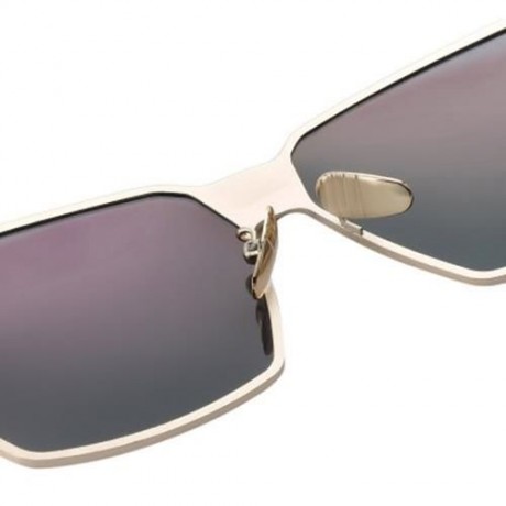 OVERSIZE UNISEX COLOR COATED SQUARE FRAME SUNGLASSES (#2)
