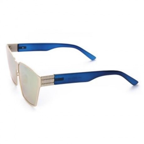 OVERSIZE UNISEX COLOR COATED SQUARE FRAME SUNGLASSES (#3)