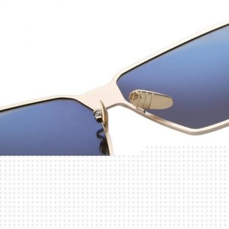 OVERSIZE UNISEX COLOR COATED SQUARE FRAME SUNGLASSES (#4)