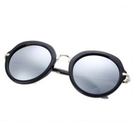 STYLISH LADIES ROUND FRAME GRADIENT SUNGLASSES (#3)