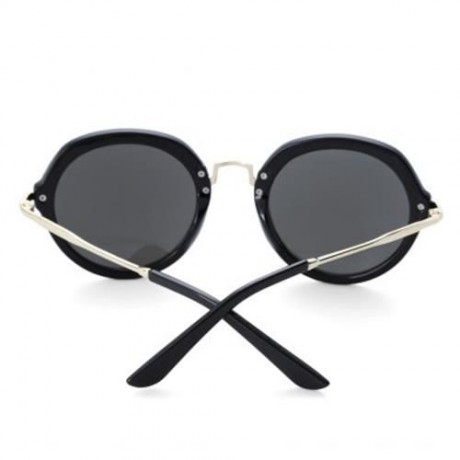 STYLISH LADIES ROUND FRAME GRADIENT SUNGLASSES (#5)