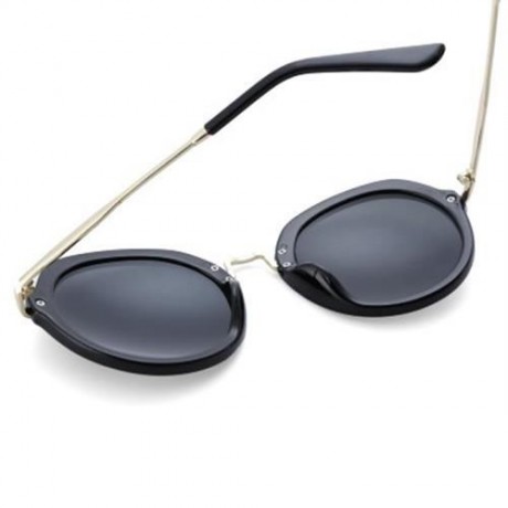 STYLISH LADIES ROUND FRAME GRADIENT SUNGLASSES (#5)