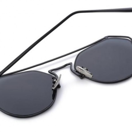 HOLLOW COLOR COATED IRREGULAR FRAME WOMEN SUNGLASSES (#1)