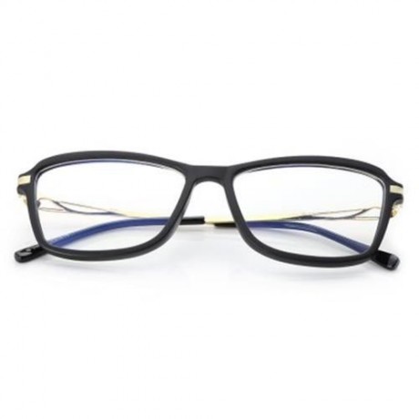 VINTAGE SQUARE HOLLOW METAL FRAME UNISEX MYOPIA GLASSES (#2)