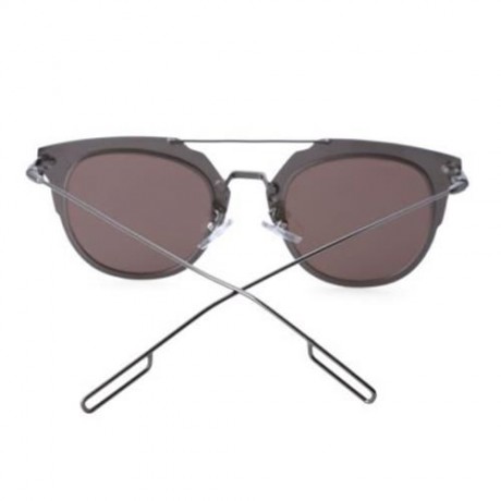 STYLISH COLOR COATED ROUND SIMPLE DESIGN WOMEN SUNGLASSES UV400 (#3)