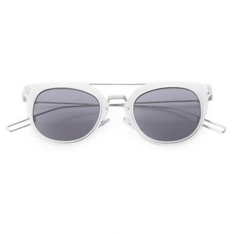 STYLISH COLOR COATED ROUND SIMPLE DESIGN WOMEN SUNGLASSES UV400 (#5)