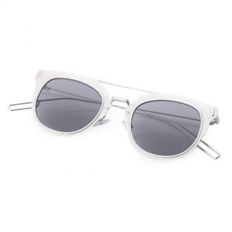 STYLISH COLOR COATED ROUND SIMPLE DESIGN WOMEN SUNGLASSES UV400 (#5)