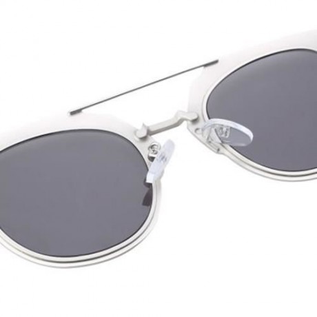 STYLISH COLOR COATED ROUND SIMPLE DESIGN WOMEN SUNGLASSES UV400 (#5)