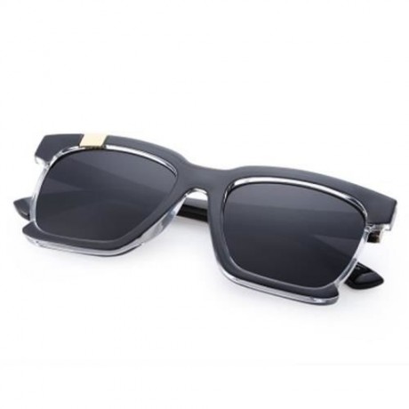 STYLISH LADIES SQUARE FRAME COLOR COATED SUNGLASSES (#1)