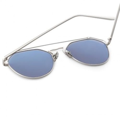 STYLISH UNISEX COLOR COATED HOLLOW IRREGULAR SUNGLASSES (#3)
