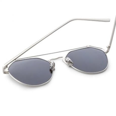 STYLISH UNISEX COLOR COATED HOLLOW IRREGULAR SUNGLASSES (#5)
