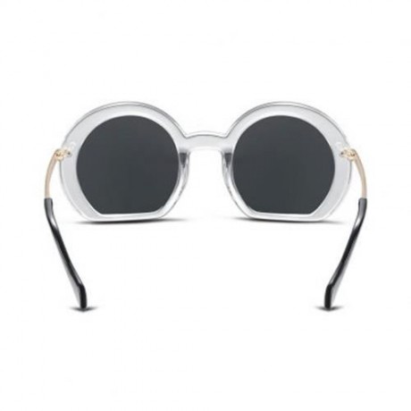 COLOR COATED ROUND FRAME SUNGLASSES (#4)