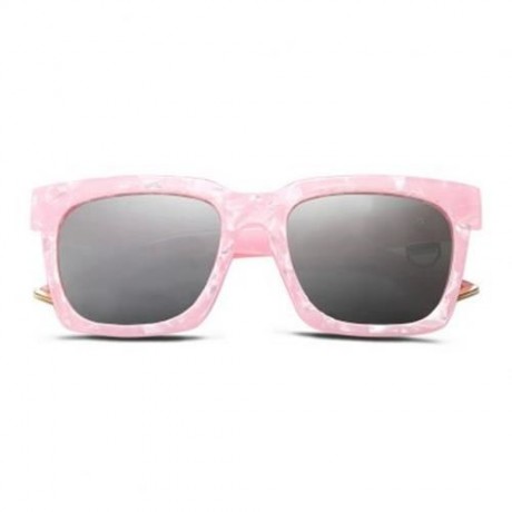 STYLISH FEMALE COLOR COATED SQUARE FRAME UV PROTECTION SUNGLASSES (#4)
