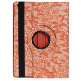360 DEGREE ROTATING GRAPE GRAIN PATTERN PU LEATHER STAND FLIP FOLIO CASE FOR IPAD AIR 2 (O