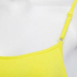 CHIC SOLID COLOR MATERNITY BREASTFEEDING CLOTHING PREGNANT WOMEN TANK TOP (YELLOW)