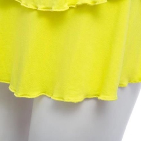 CHIC SOLID COLOR MATERNITY BREASTFEEDING CLOTHING PREGNANT WOMEN TANK TOP (YELLOW)
