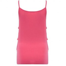 CHIC SOLID COLOR MATERNITY BREASTFEEDING CLOTHING PREGNANT WOMEN TANK TOP (PINK)