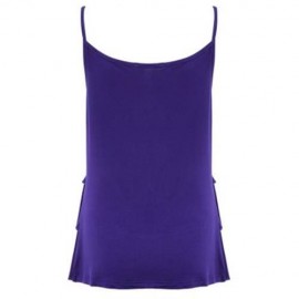 CHIC SOLID COLOR MATERNITY BREASTFEEDING CLOTHING PREGNANT WOMEN TANK TOP (SAPPHIRE BLUE)