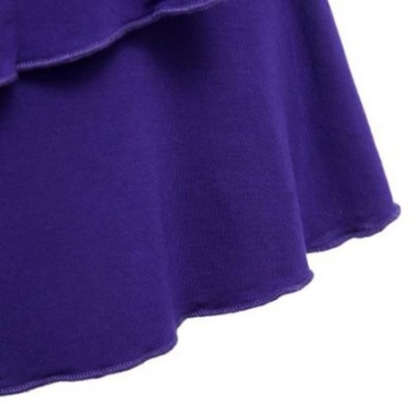 CHIC SOLID COLOR MATERNITY BREASTFEEDING CLOTHING PREGNANT WOMEN TANK TOP (SAPPHIRE BLUE)