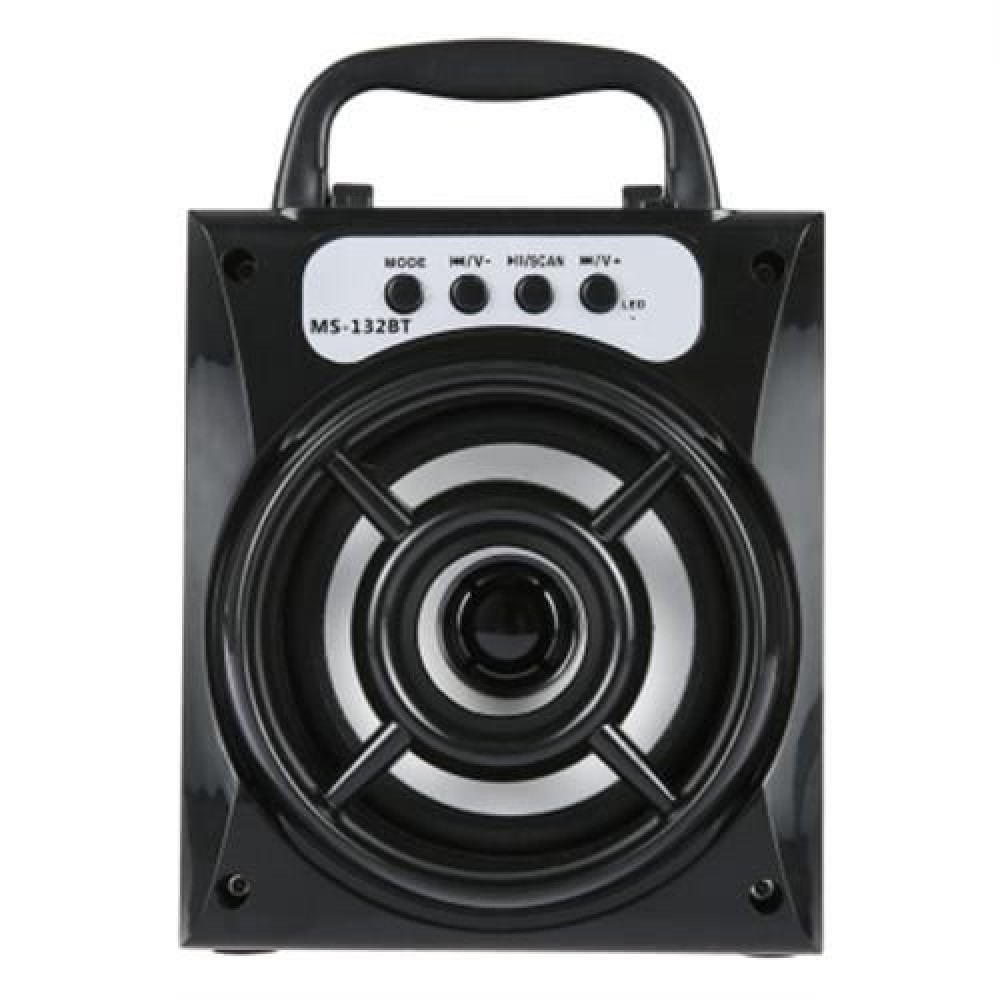 REDMAINE MS - 132BT WIRELESS BLUETOOTH SQUARE SPEAKER (BLACK)