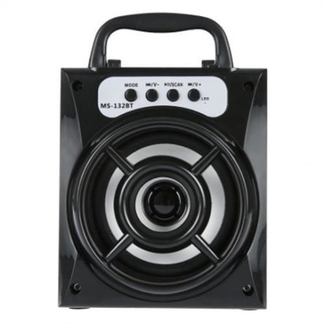REDMAINE MS - 132BT WIRELESS BLUETOOTH SQUARE SPEAKER (BLACK)