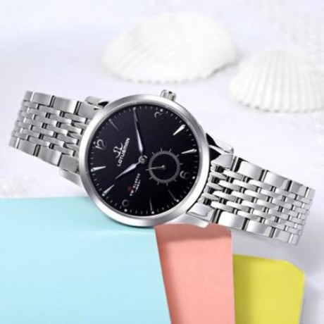 LOTUSMAN LL501SWA WOMEN QUARTZ WATCH ULTRA-THIN DIAL CHRONOGRAPH 3ATM LUMINOUS WRISTWATCH 