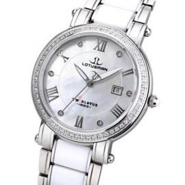 LOTUSMAN DL890TXA WOMEN QUARTZ WATCH CALENDAR ARTIFICIAL DIAMOND DIAL ROMAN NUMERALS DISPL