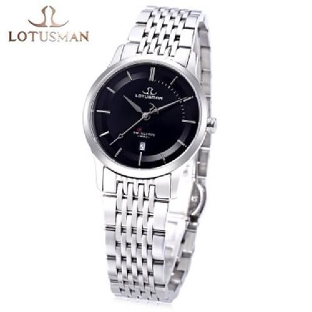 LOTUSMAN DL899SWA FEMALE QUARTZ WATCH CALENDAR ULTRA-THIN DIAL WATER RESISTANCE WRISTWATCH