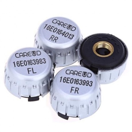 U903 4 EXTERNAL SENSORS PRESSURE MONITORING SYSTEM CAR TPMS PSI BAR DIAGNOSTIC TOOL