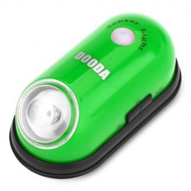 DOODA ELLIPTICAL MULTIFUNCTION NIGHT LIGHT ENERGY SAVING HUMAN BODY LAMP SENSOR (GREEN)