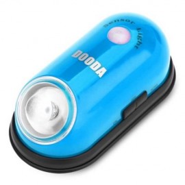 DOODA ELLIPTICAL MULTIFUNCTION NIGHT LIGHT ENERGY SAVING HUMAN BODY LAMP SENSOR (LIGHT BLU
