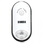 DOODA ELLIPTICAL MULTIFUNCTION NIGHT LIGHT ENERGY SAVING HUMAN BODY LAMP SENSOR (WHITE)