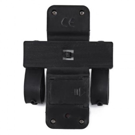 DURABLE FISHING ANNUNCIATOR BITE ALARM INDICATOR WITH BUTTON STRIP (BLACK)