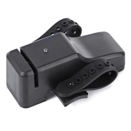DURABLE FISHING ANNUNCIATOR BITE ALARM INDICATOR WITH BUTTON STRIP (BLACK)
