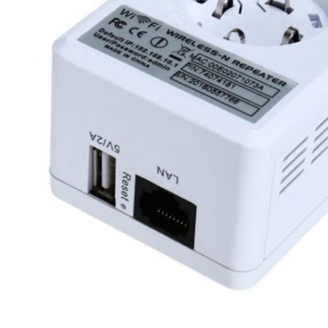 PIXLINK 300MBPS WIFI REPEATER NETWORK ROUTER EXPANDER RANGE WIRELESS SIGNAL BOOSTER (WHITE