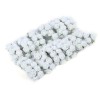 PE ROSE FOAM ARTIFICIAL SILK FLOWERS BOUQUET WEDDING DECORATION WREATHS (CRYSTAL CREAM)