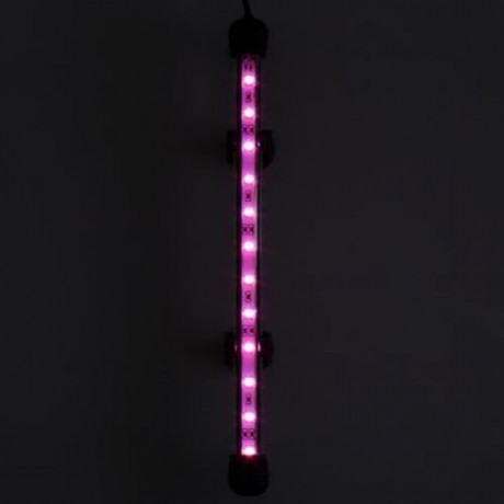 28CM WATERPROOF PINK LED AQUARIUM LIGHT FISH TANK LAMP (PINK)