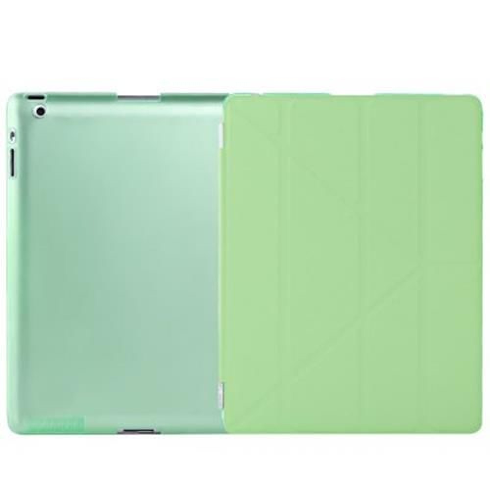 ULTRA SLIM REMOVABLE PU LEATHER PC BACK COVER SMART SLEEP MULTI-FOLDING STAND FOR IPAD 2 / ULTRA SLIM REMOVABLE PU LEATHER PC BACK COVER SMART SLEEP MULTI-FOLDING STAND FOR IPAD 2 /