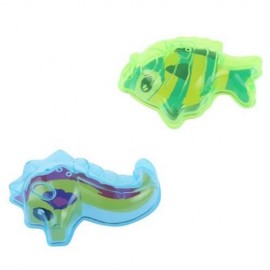 BABY FLOATING PADDLE FISHING GAME BATH TUB TOY (COLORMIX)