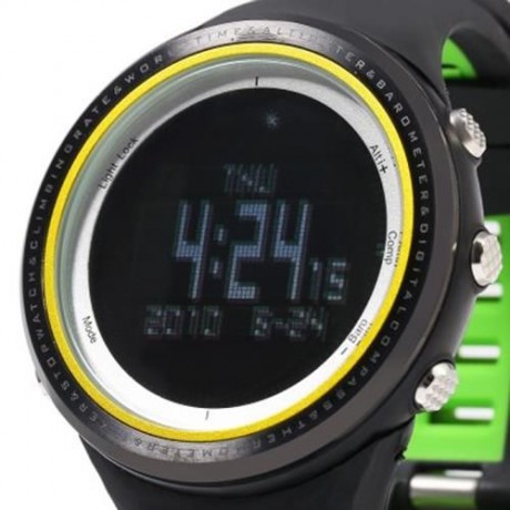 SUNROAD FR800NB MULTIFUNCTIONAL DIGITAL SPORTS WATCH ALTIMETER STOPWATCH BAROMETER PEDOMET